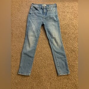 Madewell Light Blue Skinny Jeans